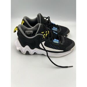 Nike Giannis Immortality 2 Basketball Shoes‎ Black White Yellow Youth Size 6Y
